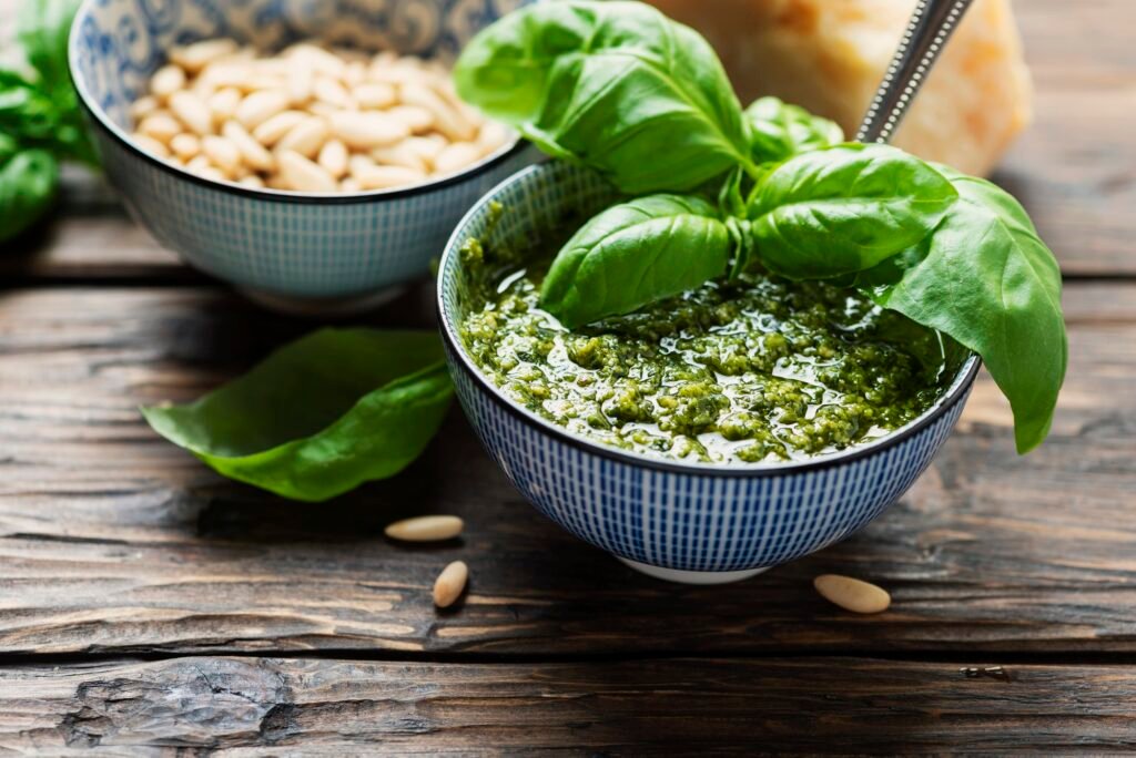 Typical Italian pesto